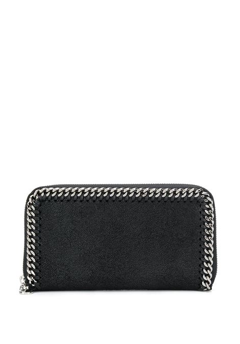 portafoglio continental Falabella in ecopelle nera STELLA MC CARTNEY | 434750-W91321000